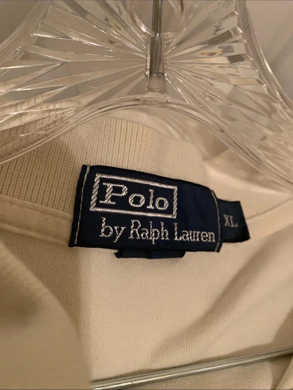 Ralph Lauren Men's Polo Shirt in Cream